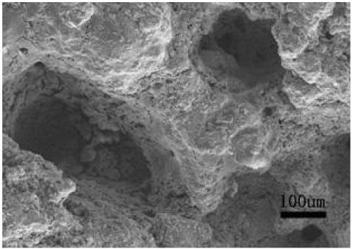 A kind of lightweight foam mn-cu alloy high damping material and preparation method thereof