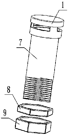 Ignition, flameout protection and kindling integrated structure with kindling pipe arranged in central hole of ceramic body