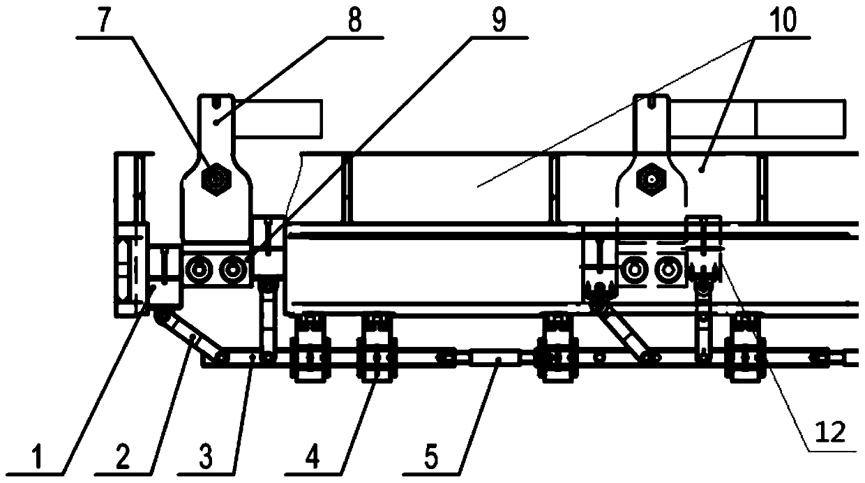 Novel cold blank charging table device