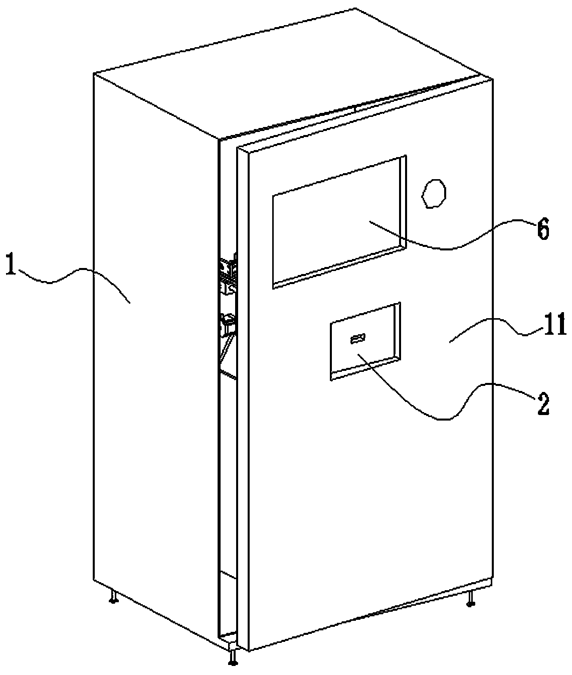 Automatic-sorting garbage cabinet and management system thereof
