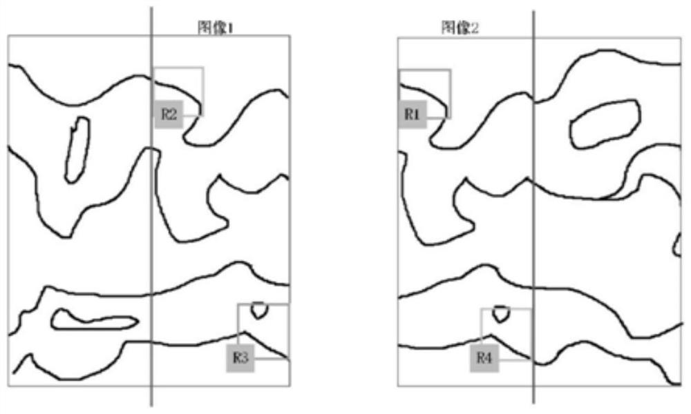 Underwater three-dimensional map construction method based on sonar and visual image splicing