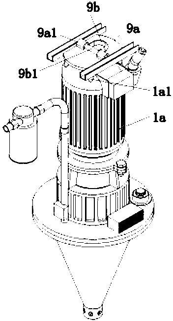 Atomizer capable of regulating slurry flow rate