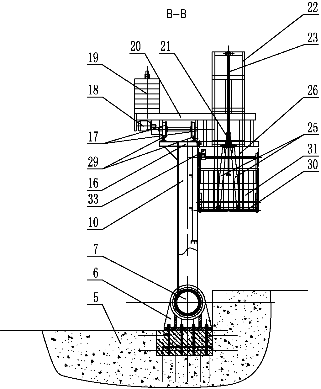 Sewage stopping and cleaning device