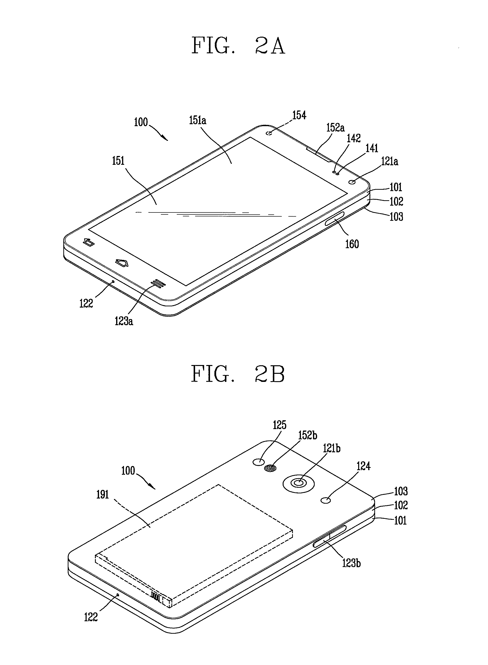 Mobile terminal having smart measuring tape and length measuring method thereof
