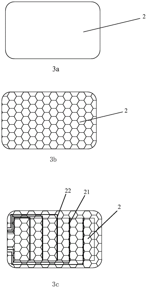 Capacitive touch screen and preparation method