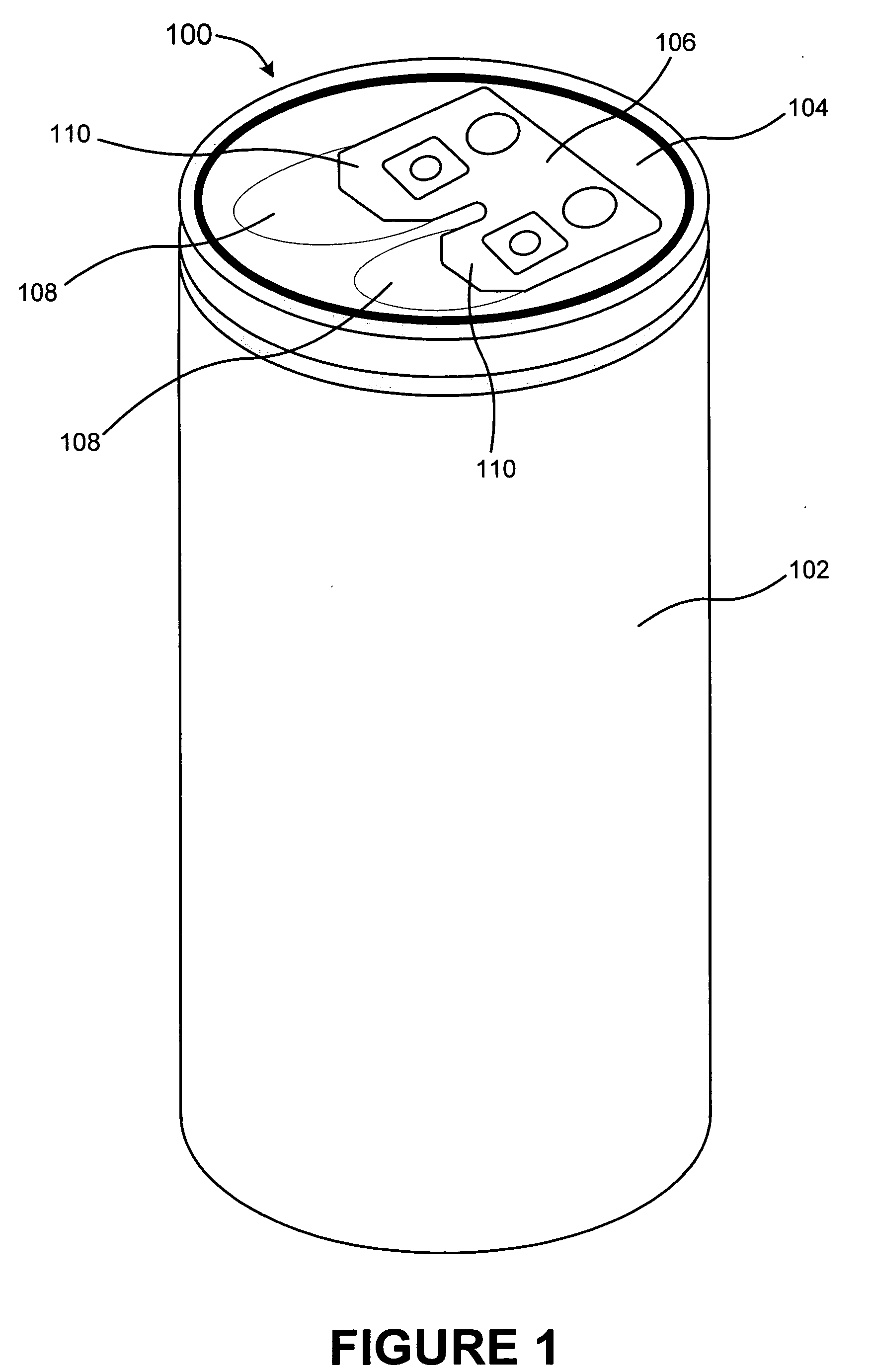 Multiple-opening container and method