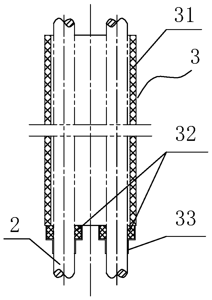 Steel strand external stay cable structure system for wind tower and manufacturing and installation method thereof