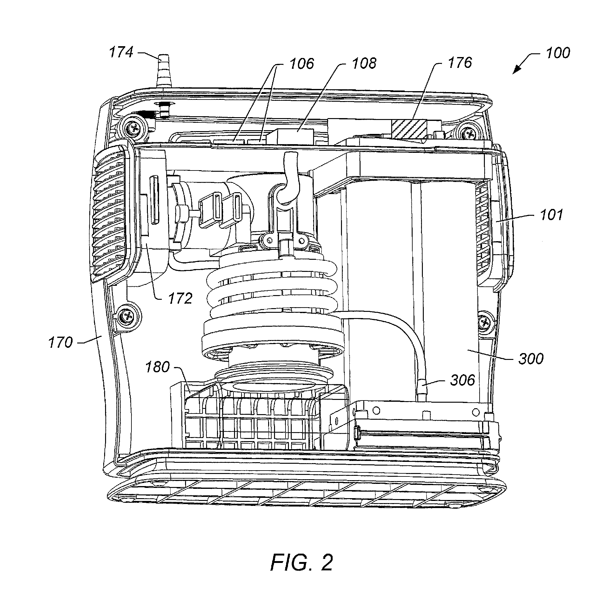 Oxygen concentrator system and methods for oral delivery of oxygen enriched gas