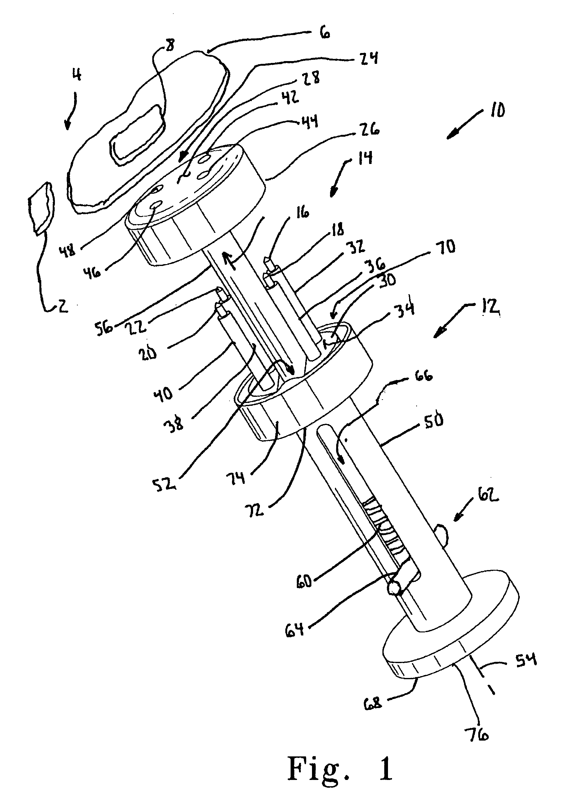 Suture anchor cartridge holder, suture anchor cartridge and associated method