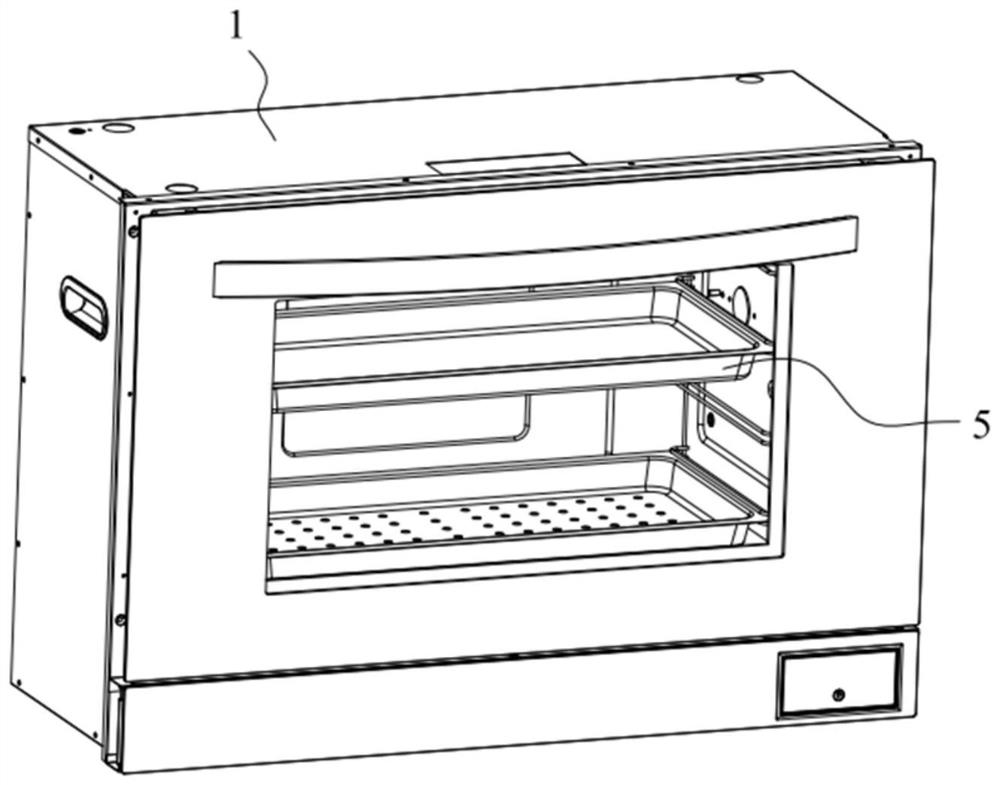 Control method of steaming oven and steaming oven