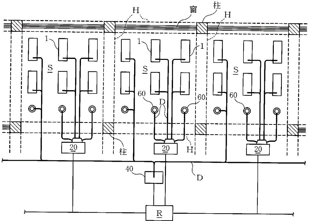 Single-span air conditioning system