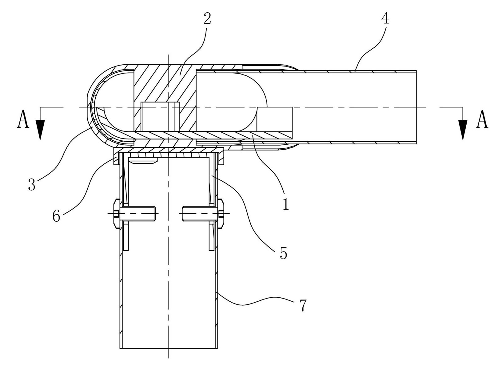 Face pipe connecting component