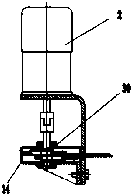 Vegetable orderly harvesting machine