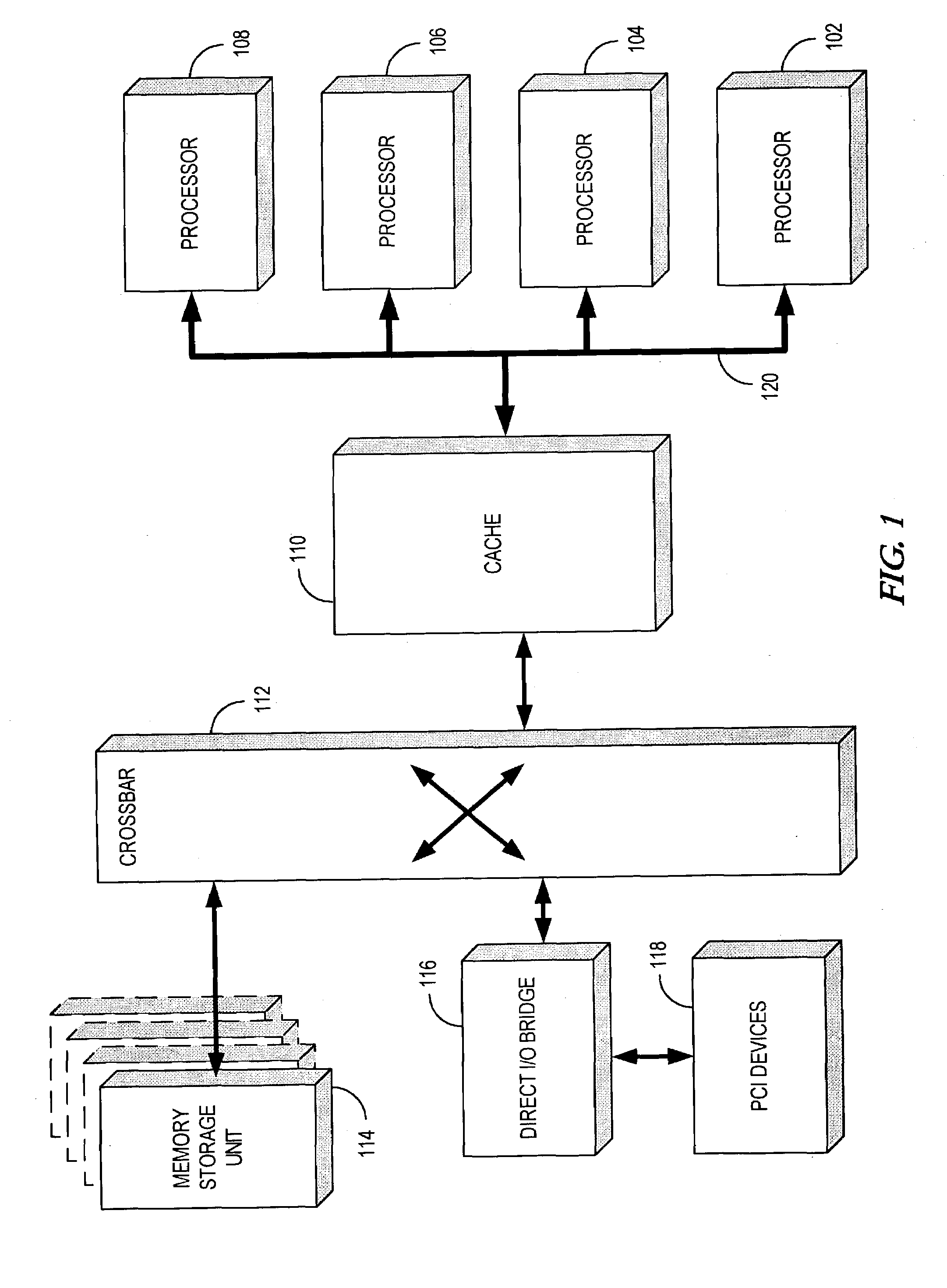 Method and apparatus for recording and monitoring bus activity in a multi-processor environment