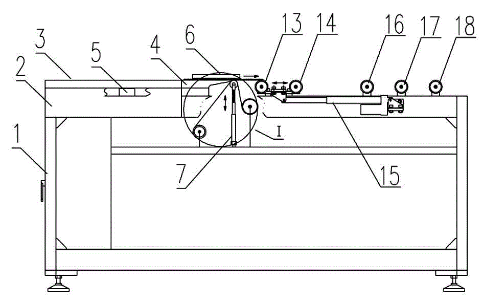 Device for disassembling liquid crystal display polarizer