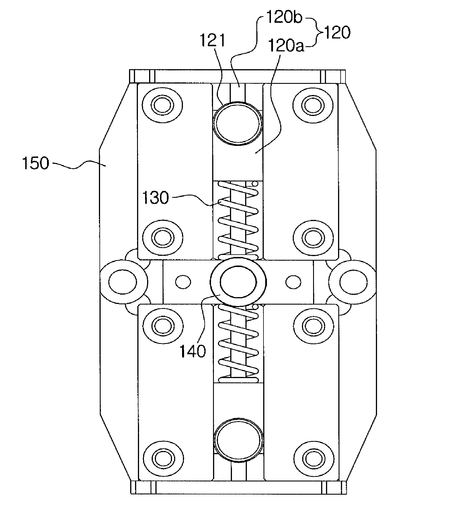 Device for genrating limit torque and rotating device using the same