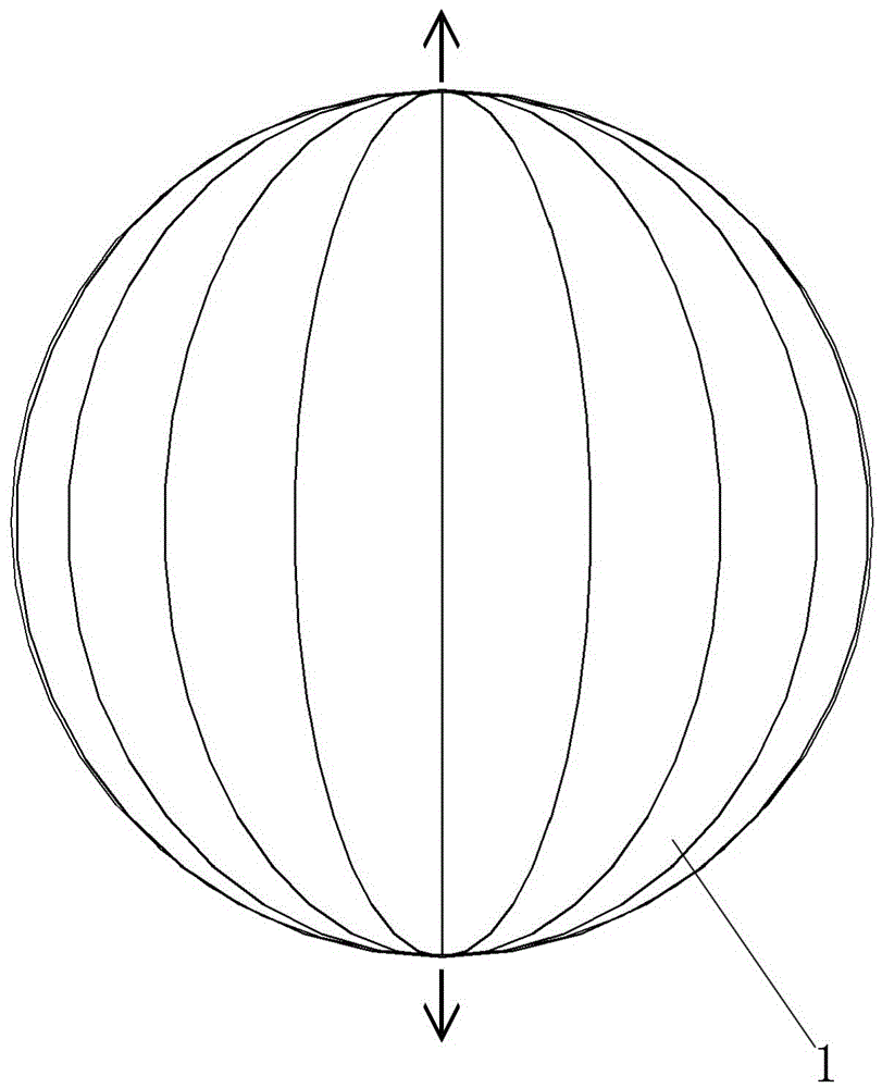 Multi-dimensional Z-shape large balloon folding method