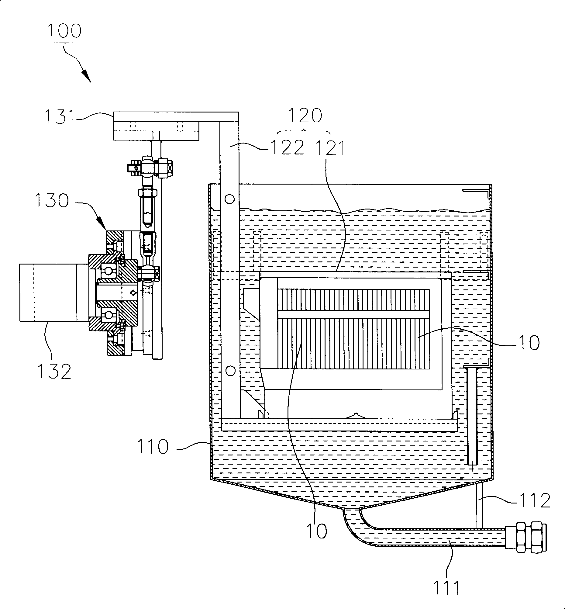 Glass substrate homogenizing and thinning device
