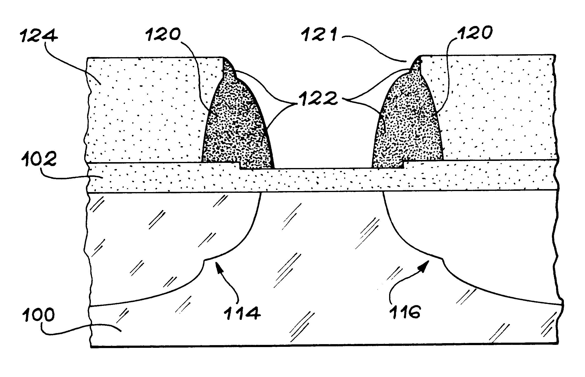 MIS transistor and method for making same on a semiconductor substrate
