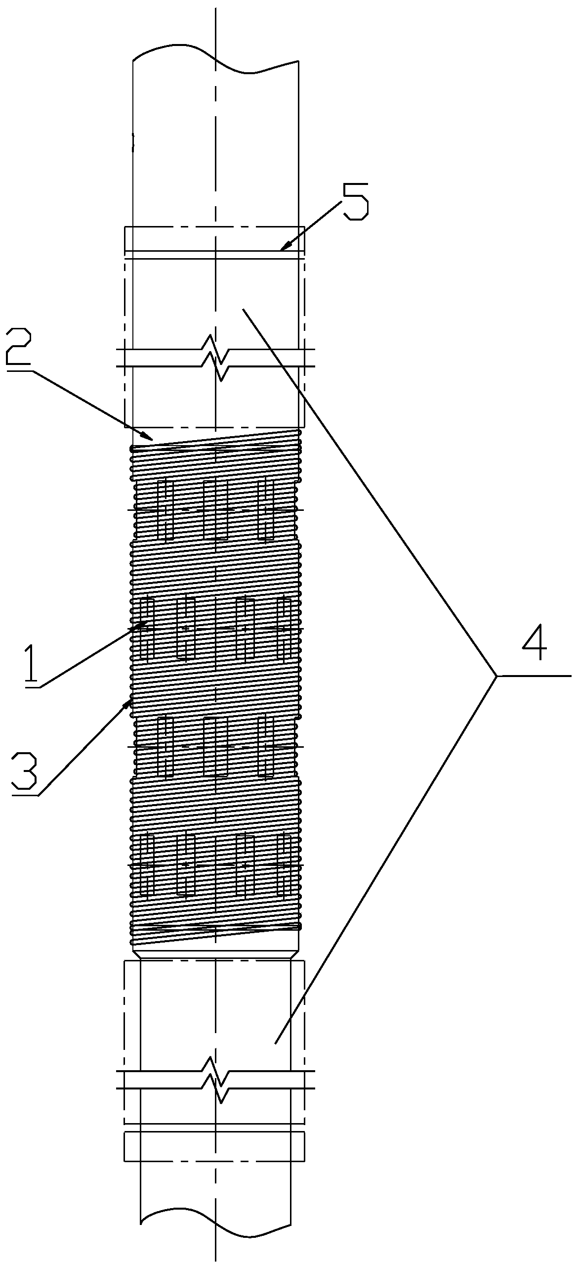 Water level observation pipe capable of realizing layered report of frozen wall intersection conditions