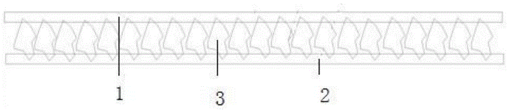 Composite filter element and preparation method thereof