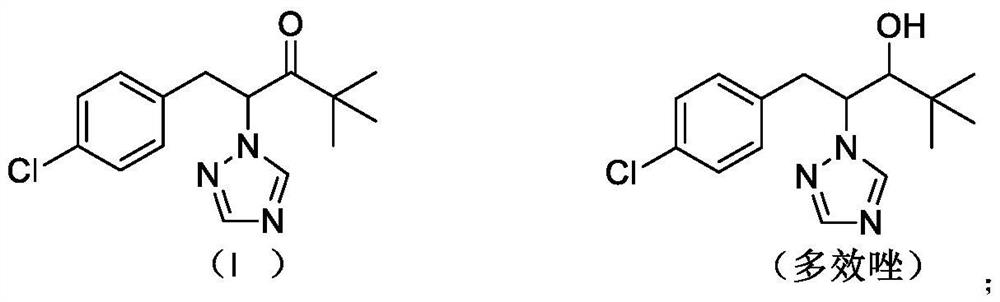 A kind of preparation method of paclobutrazol