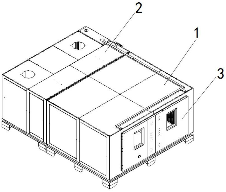 A high and low temperature humidity and heat test chamber