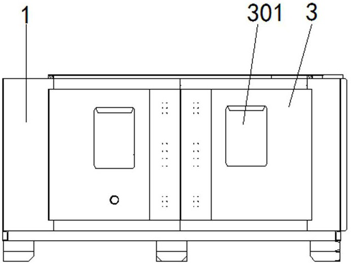 A high and low temperature humidity and heat test chamber