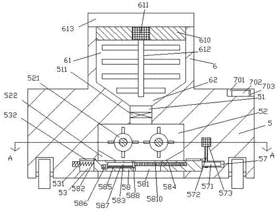 Agricultural mechanical fertilizer apparatus