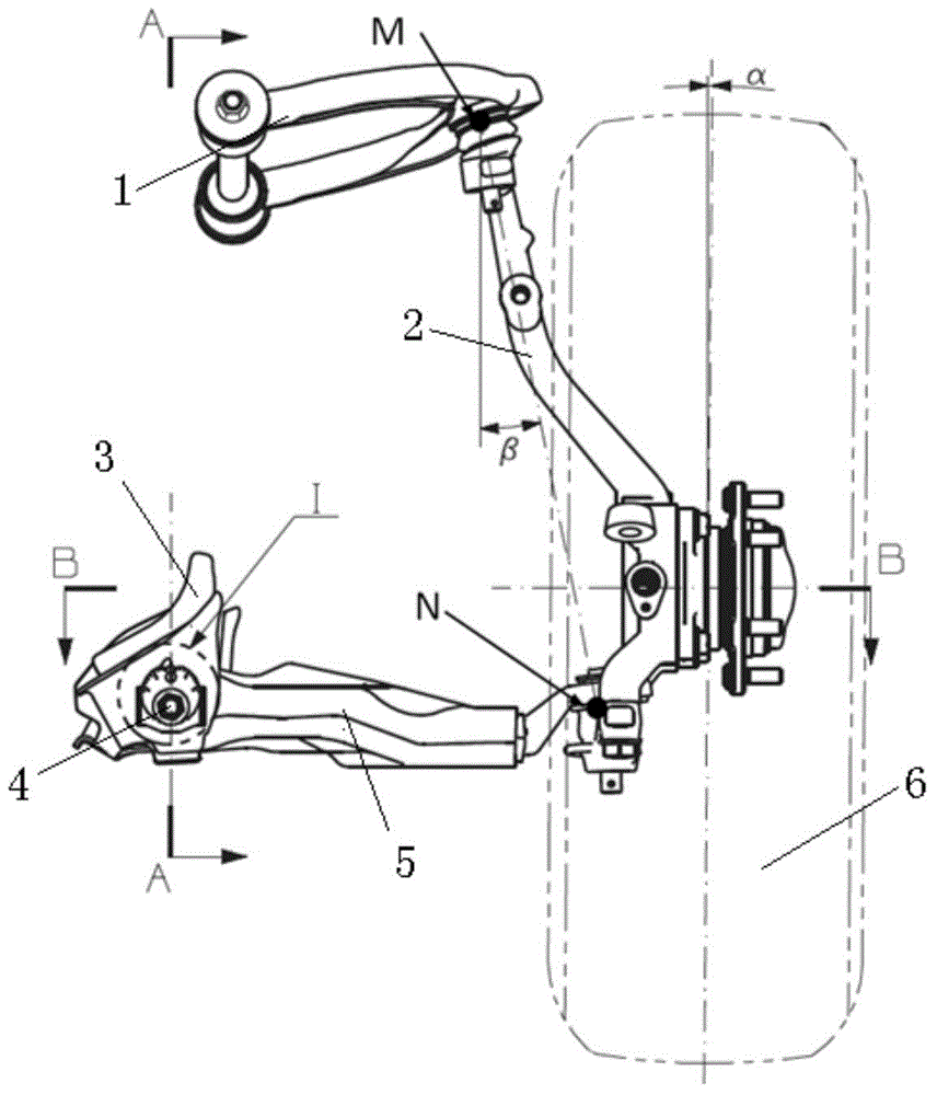 Structure for adjusting camber angle and caster angle of wheel of independent suspension