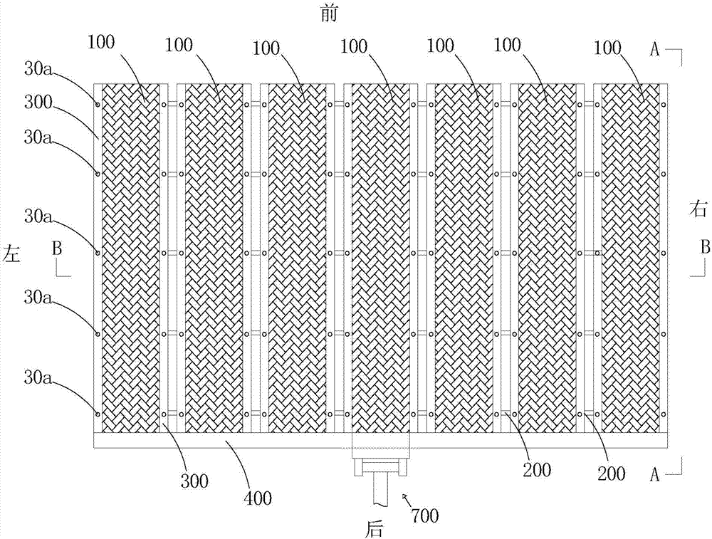 Pneumatically controlled thin-film solar panel and storage method thereof