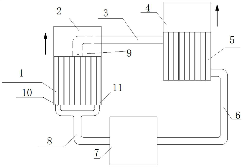 High-heat-flux dual-channel heat dissipation system