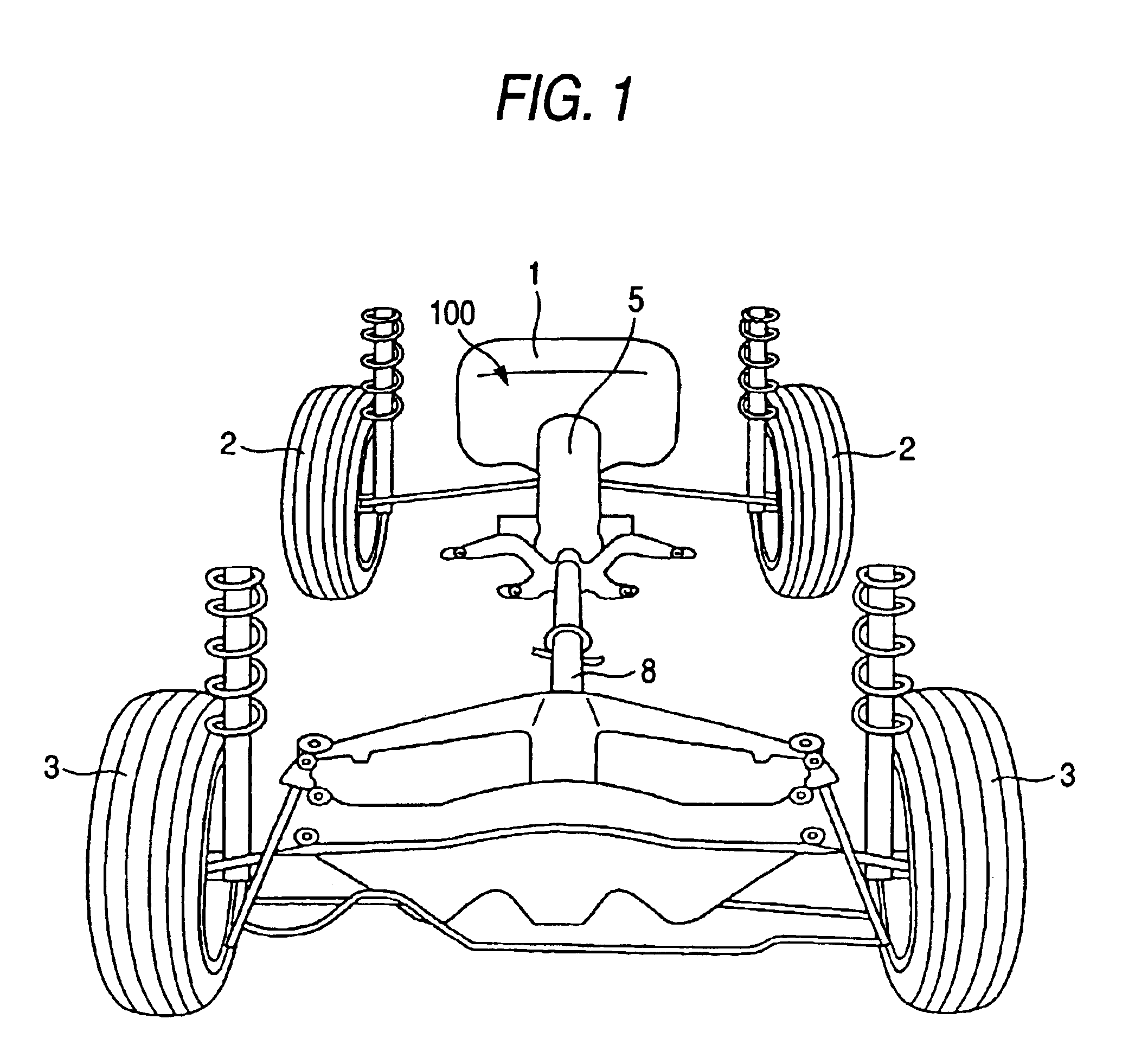 Differential mechanism for a vehicle
