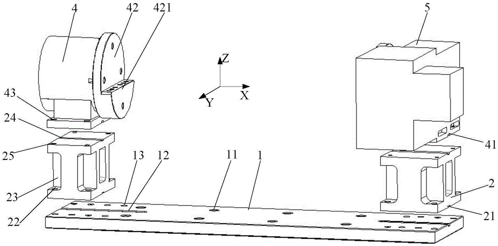 Four-axis rotating jig