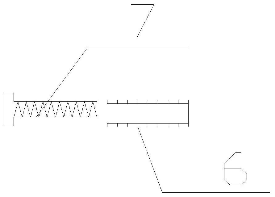 Reinforcing tool with aluminum alloy K plate matched with CCW thermal insulation system and construction method