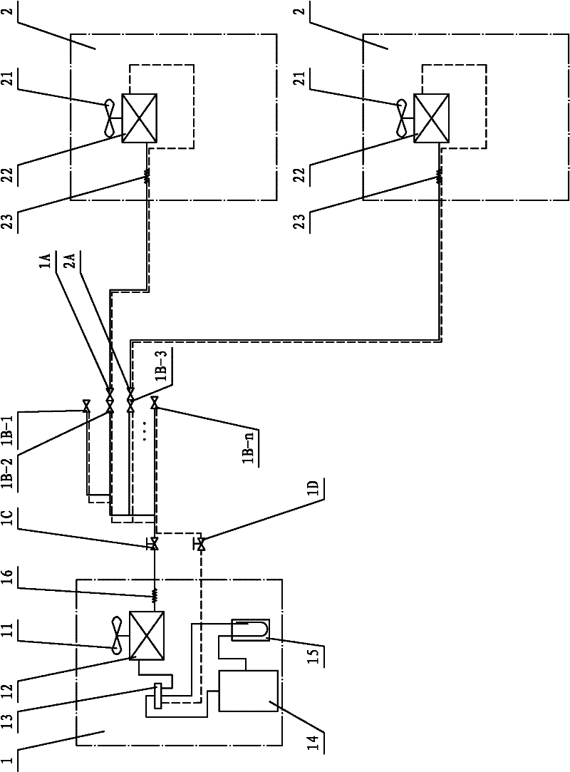 Mobile split air conditioner