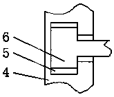 Raw material filtering device for new material manufacturing