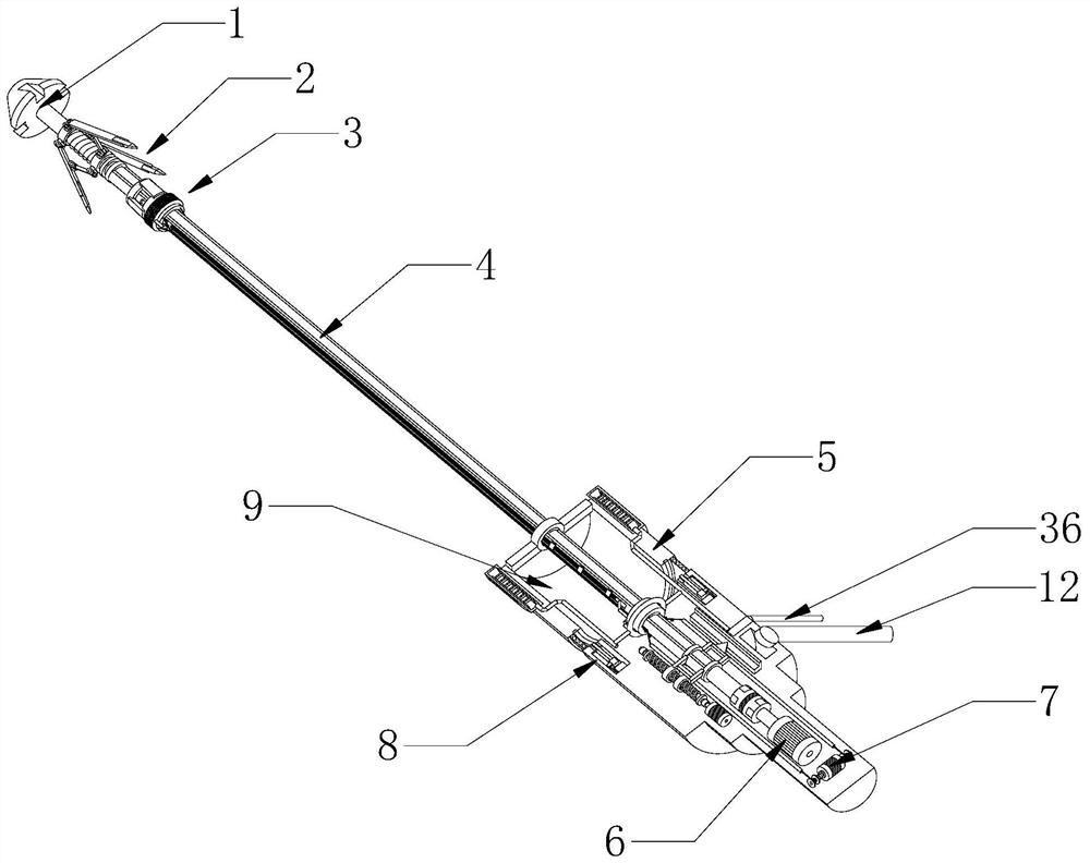 Thrombus aspiration device for vascular surgery