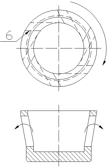 Centrifugal type partition-net-free material bead separator for media stirring mill