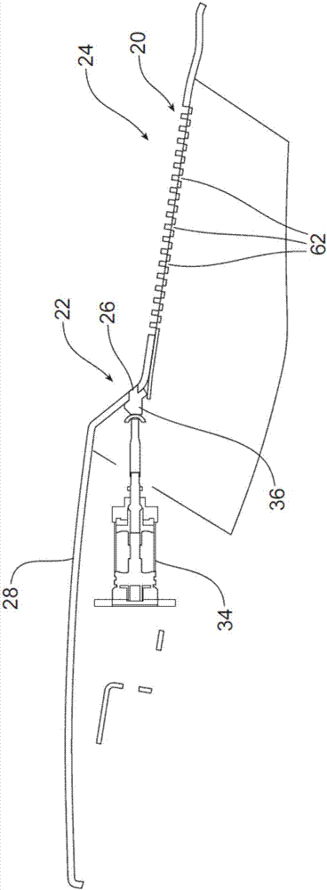 Autonomous ecologic rainwater collection system for replenishing washer fluid in a motor vehicle