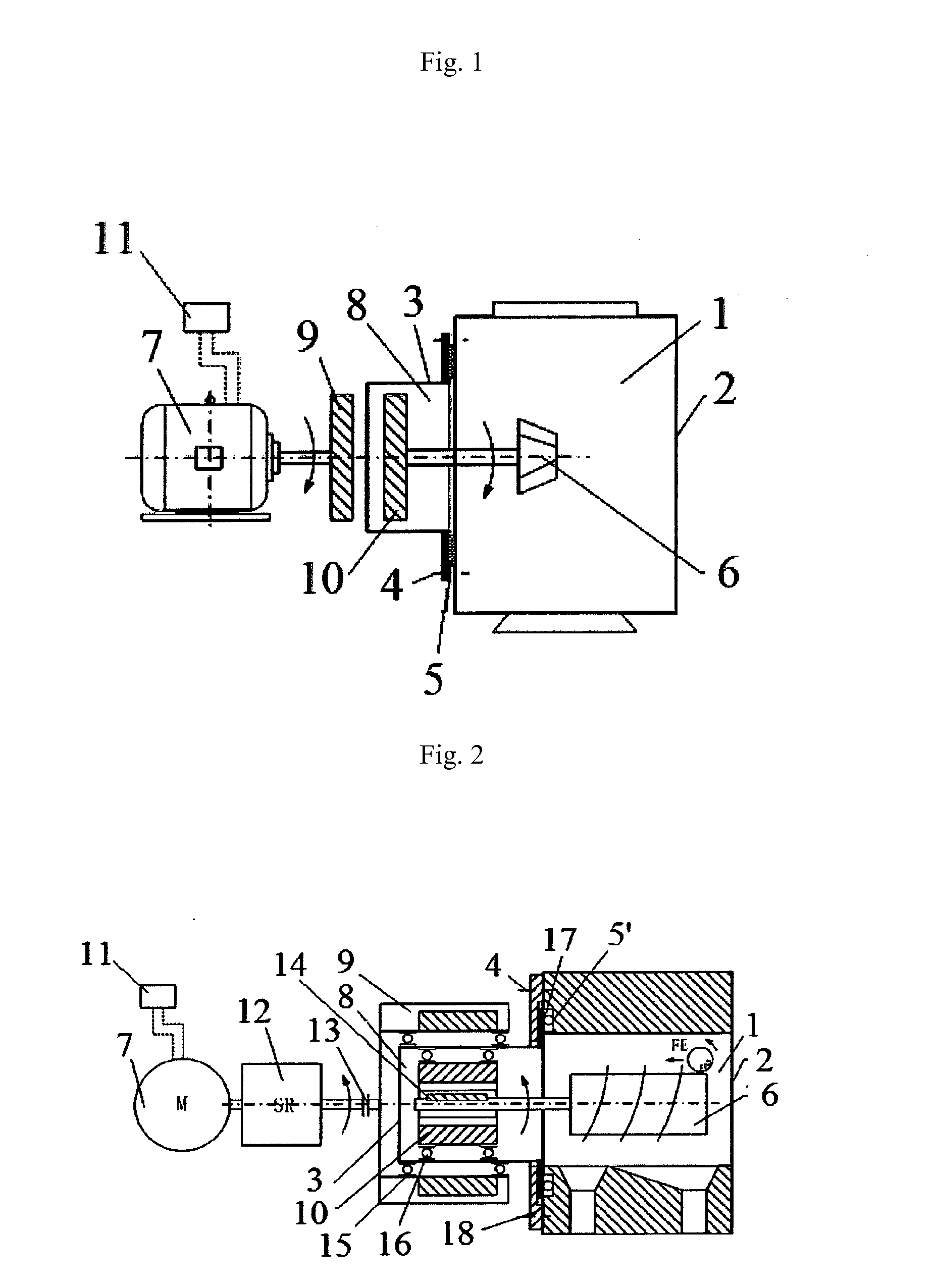 Sealed transmission device for helium space of high temperature gas cooled reactor and drive device thereof