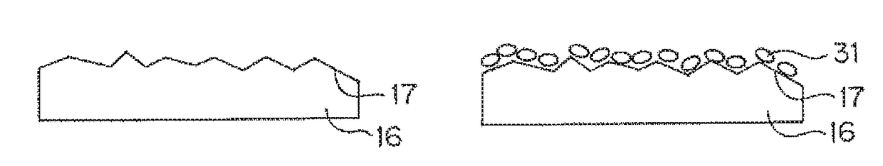 Method for manufacturing decorated article by decorating uneven surface, decorated article by decorating uneven surface, and method for manufacturing drawn article