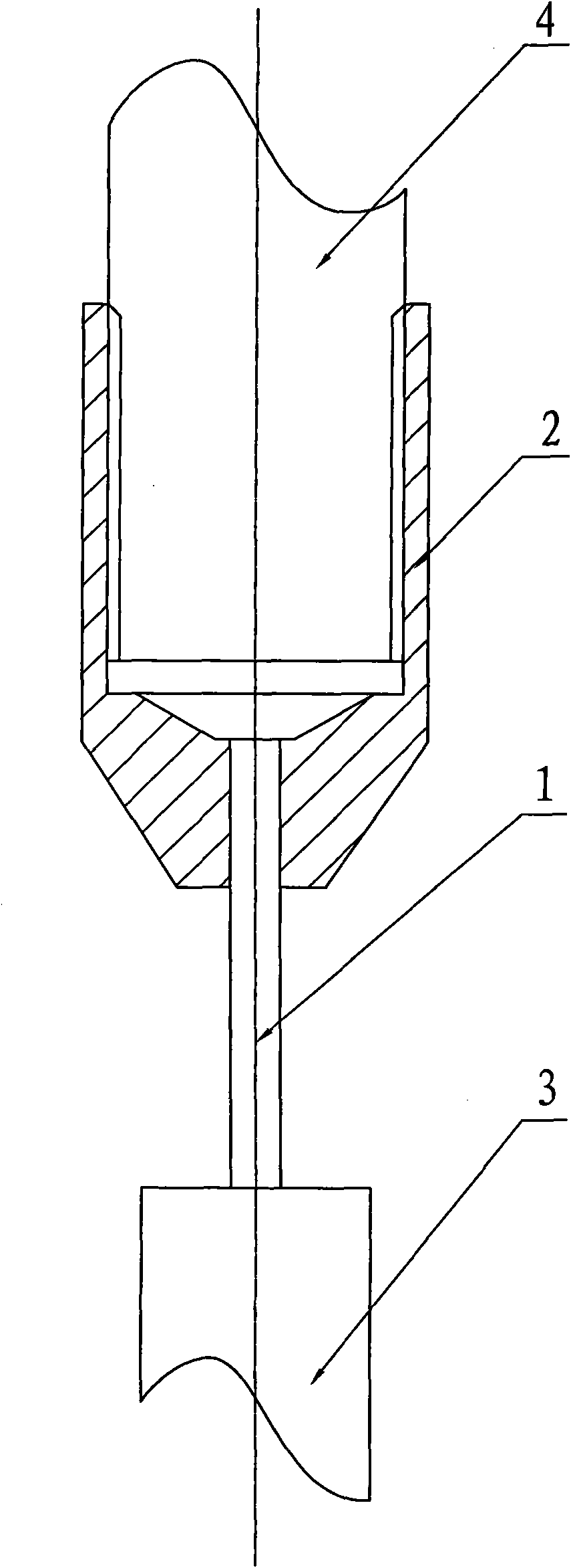 Crystal clamp for broaching silicon rod