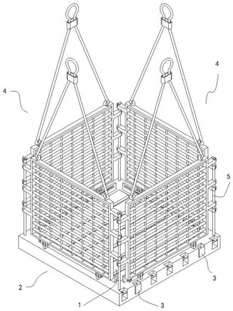 A construction material binding device