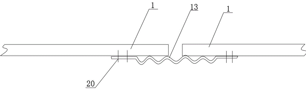 Rubber face rockfill dam and its construction method