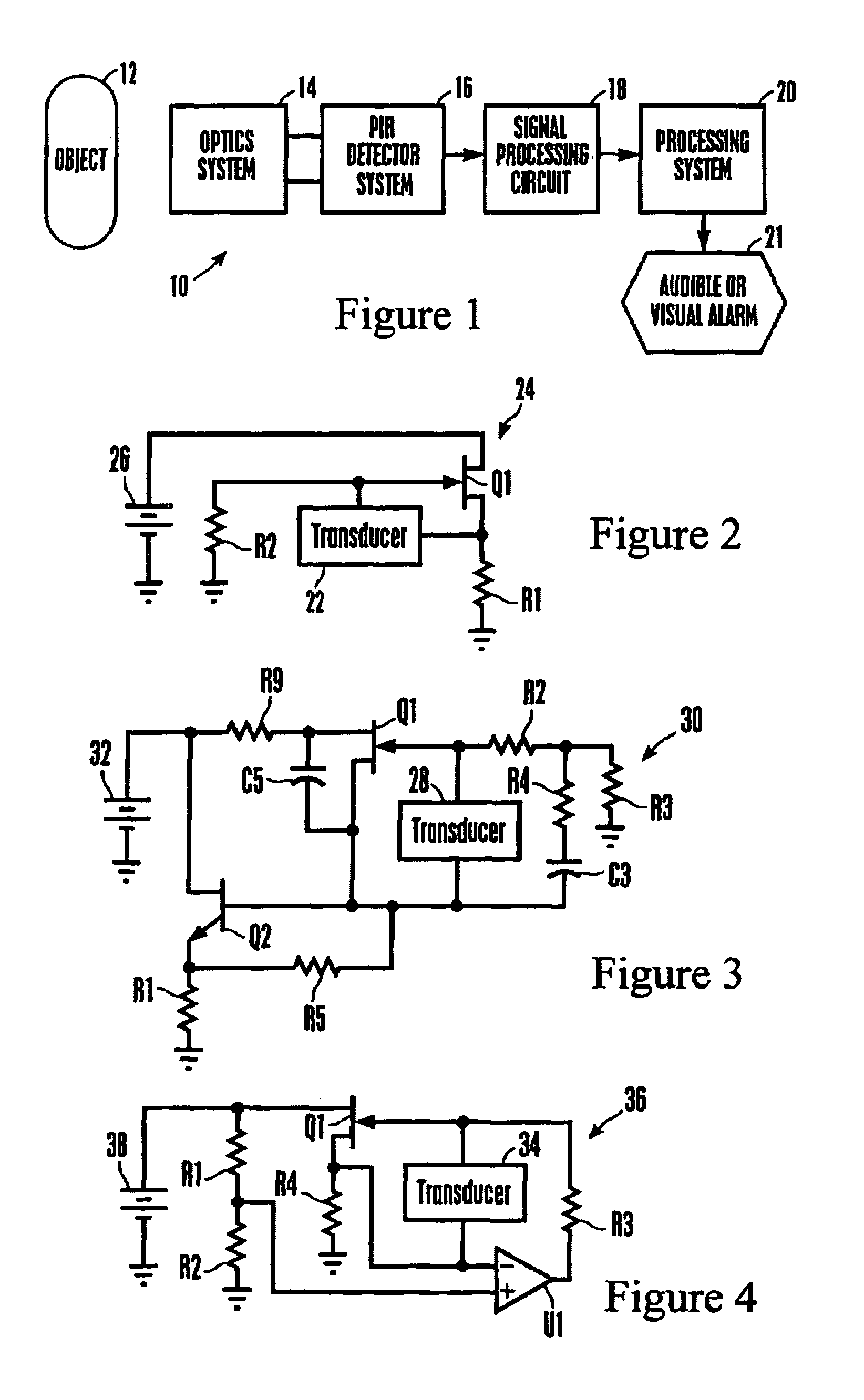 Transconductance circuit for piezoelectric transducer