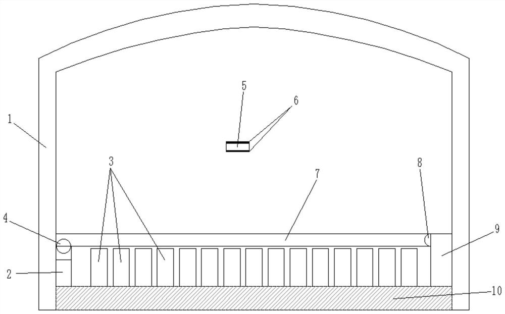 Probability demonstration device for computational mathematics