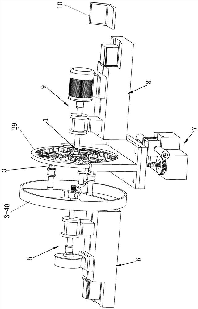 Variable-size RV reducer planetary gear stress measurement device and method