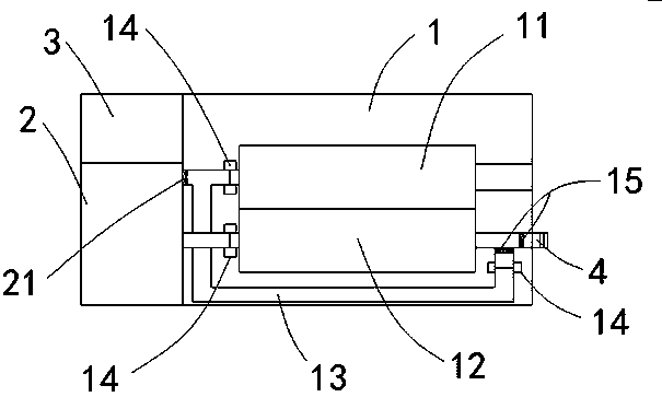 Waste gas detection apparatus integrating waste gas detection and purification