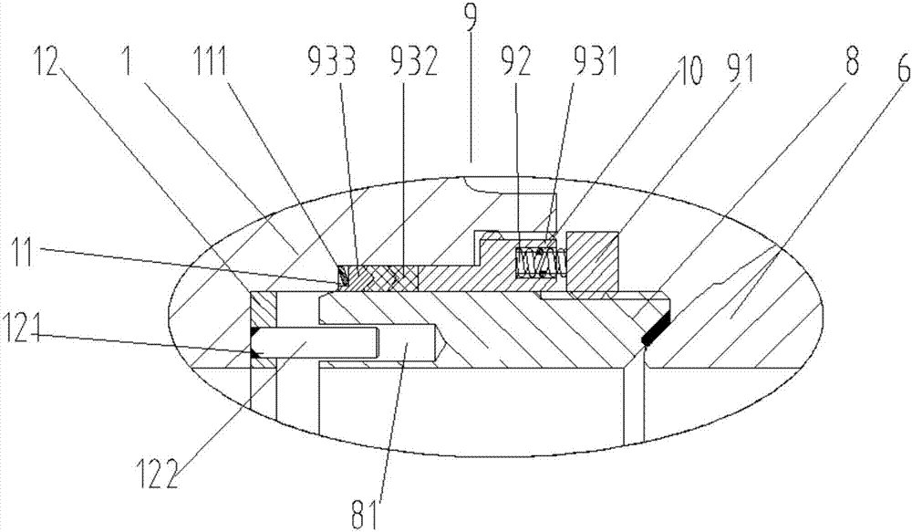 High-temperature and high-pressure top-assembled ball valve